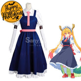 【In Stock】Anime Miss Kobayashi’s Dragon Maid Cosplay Tohru Cosplay Costume Cosplay Costumes